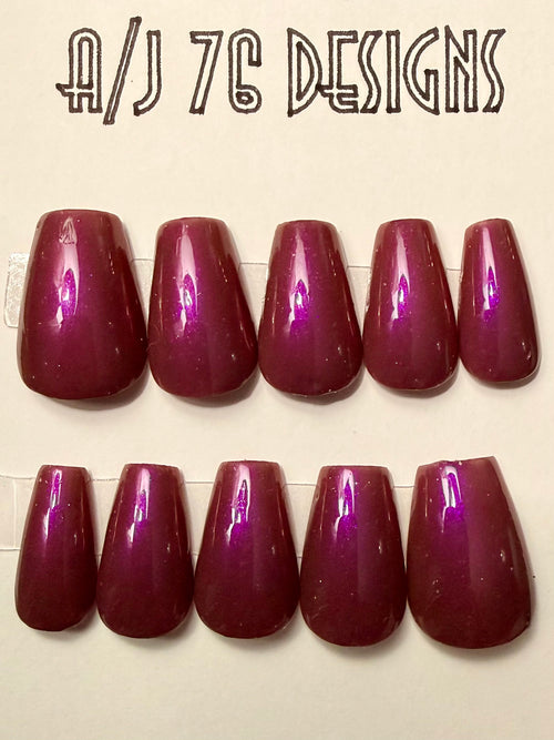 Custom Hand Painted Nail Tips