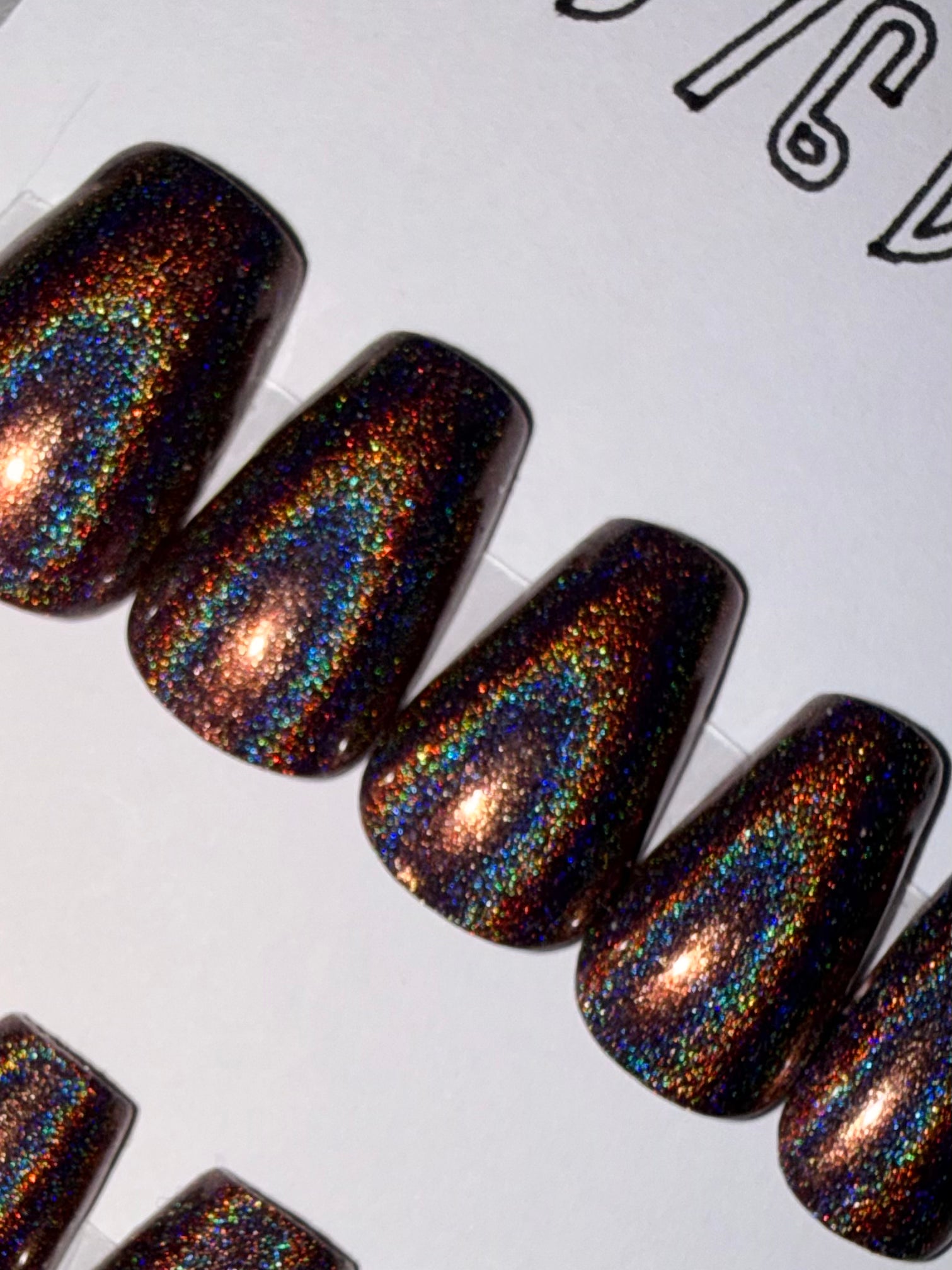 Custom Hand Painted Nail Tips