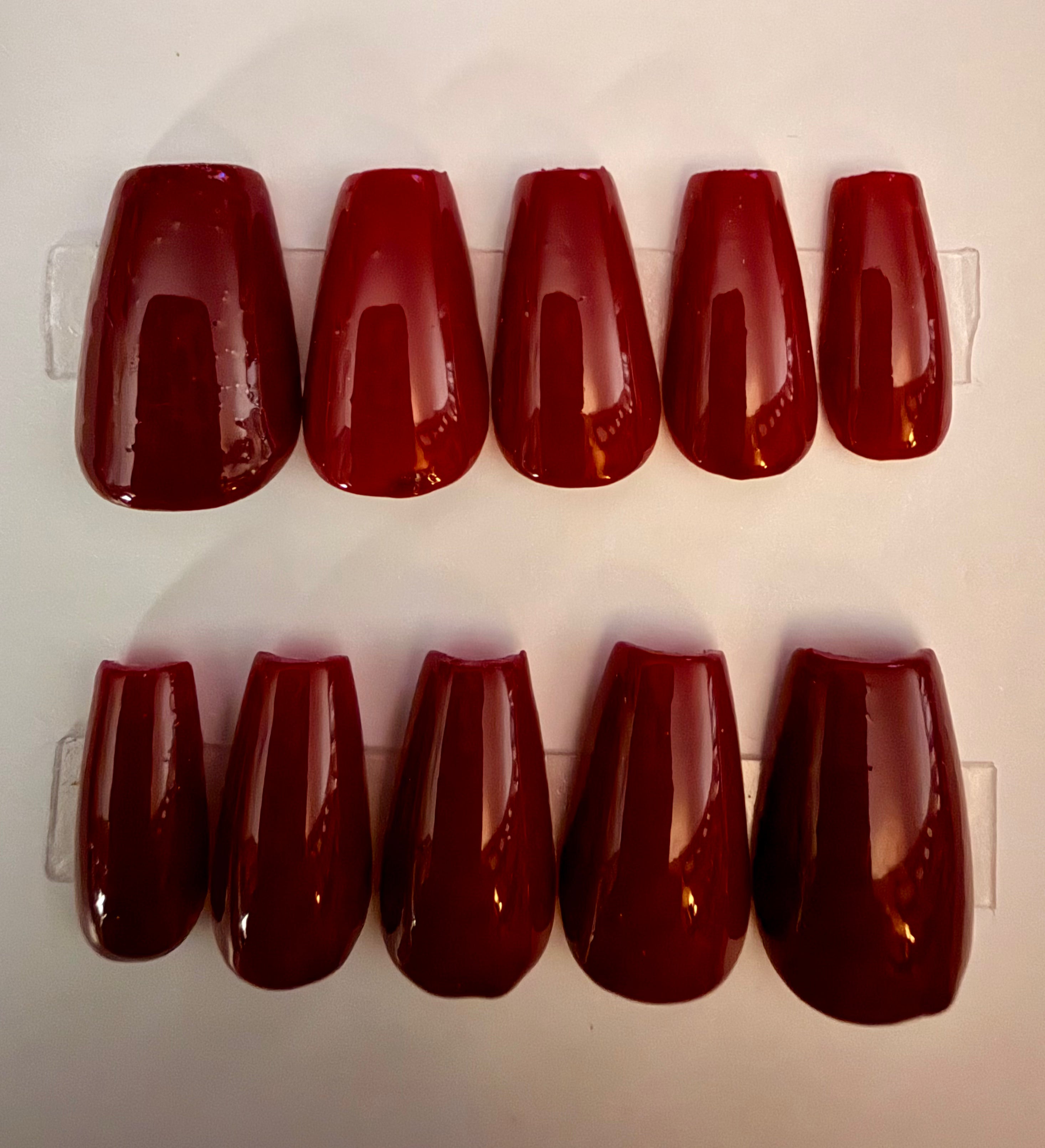 Custom Hand Painted Nail Tips