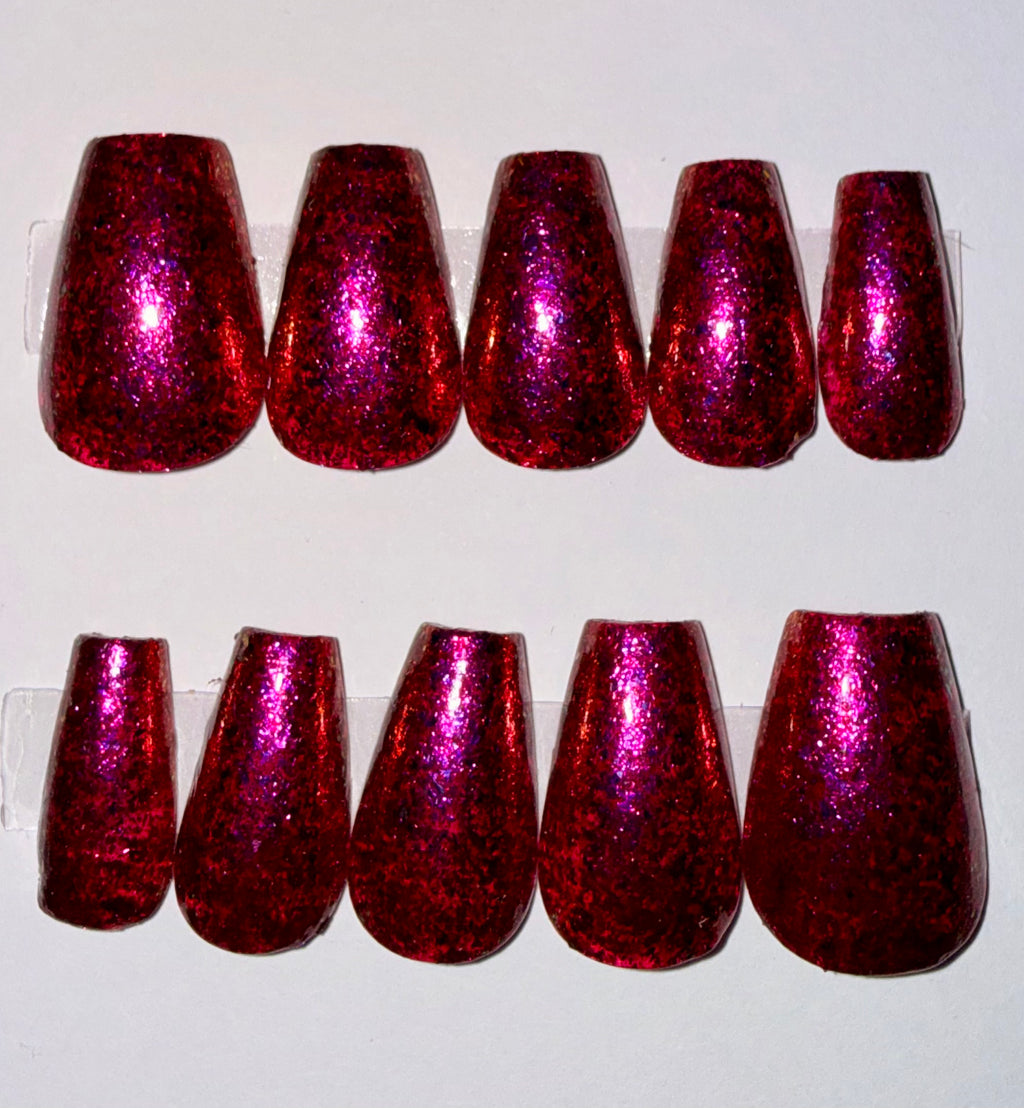 Custom Hand Painted Nail Tips