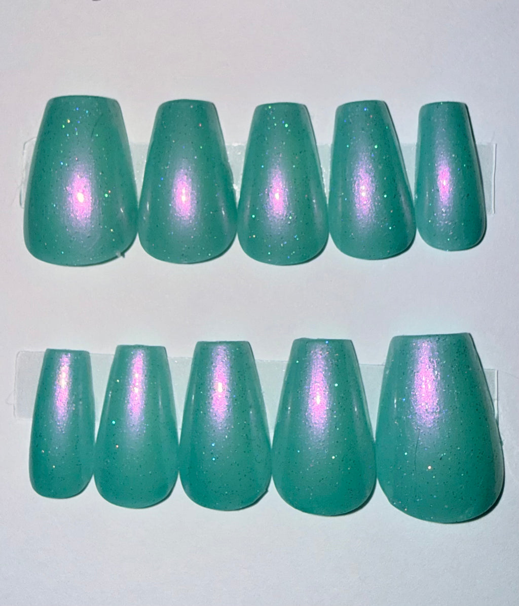 Custom Hand Painted Nail Tips