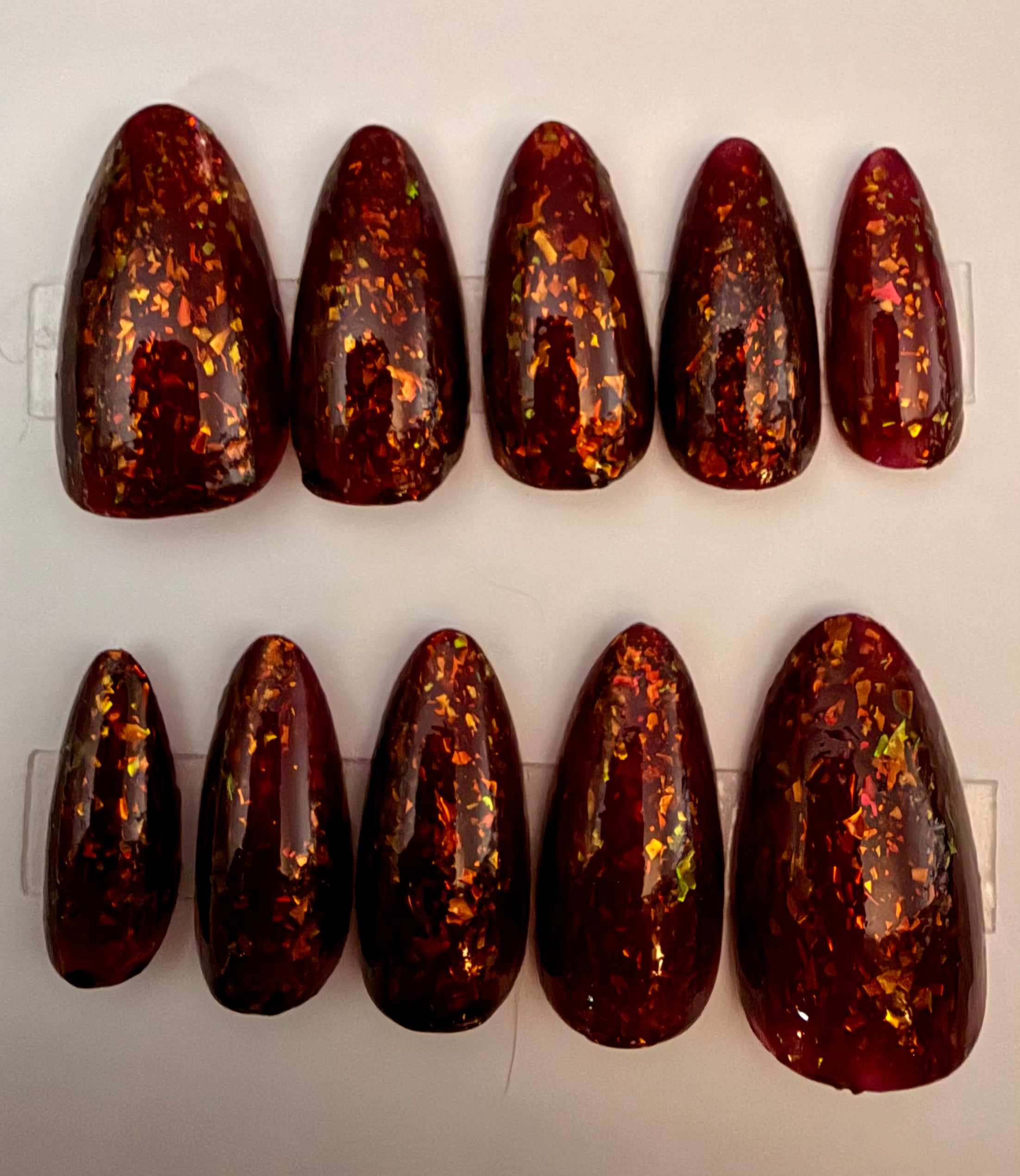 Custom Hand Painted Nail Tips