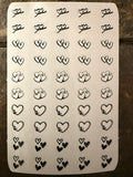 Handmade Vinyl Nail Decals