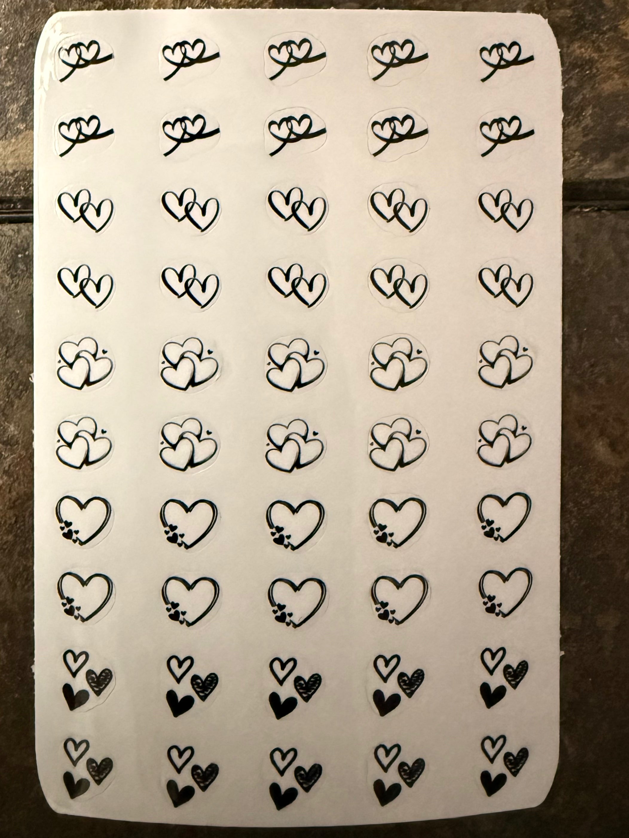 Handmade Vinyl Nail Decals