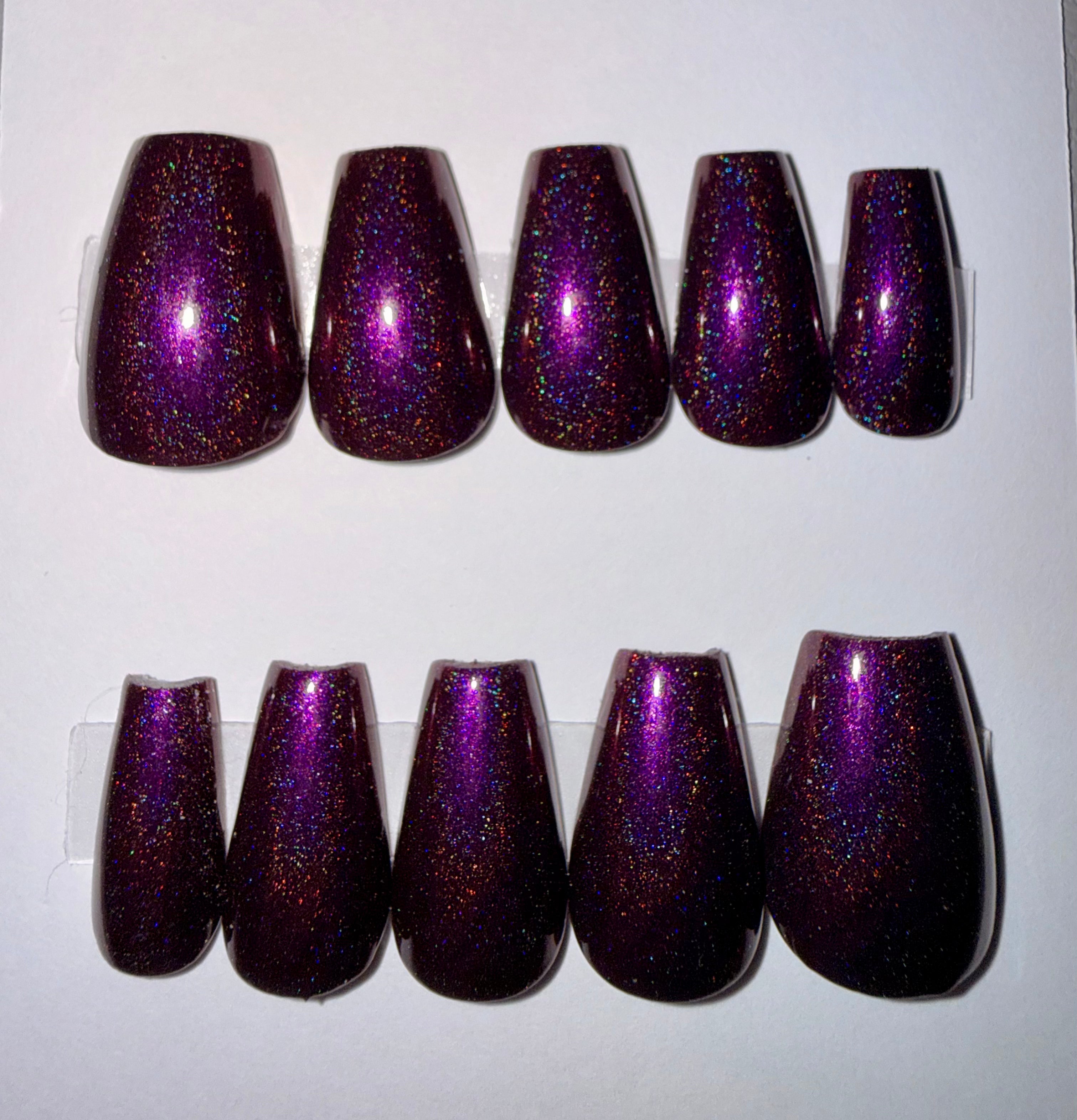 Custom Hand Painted Nail Tips