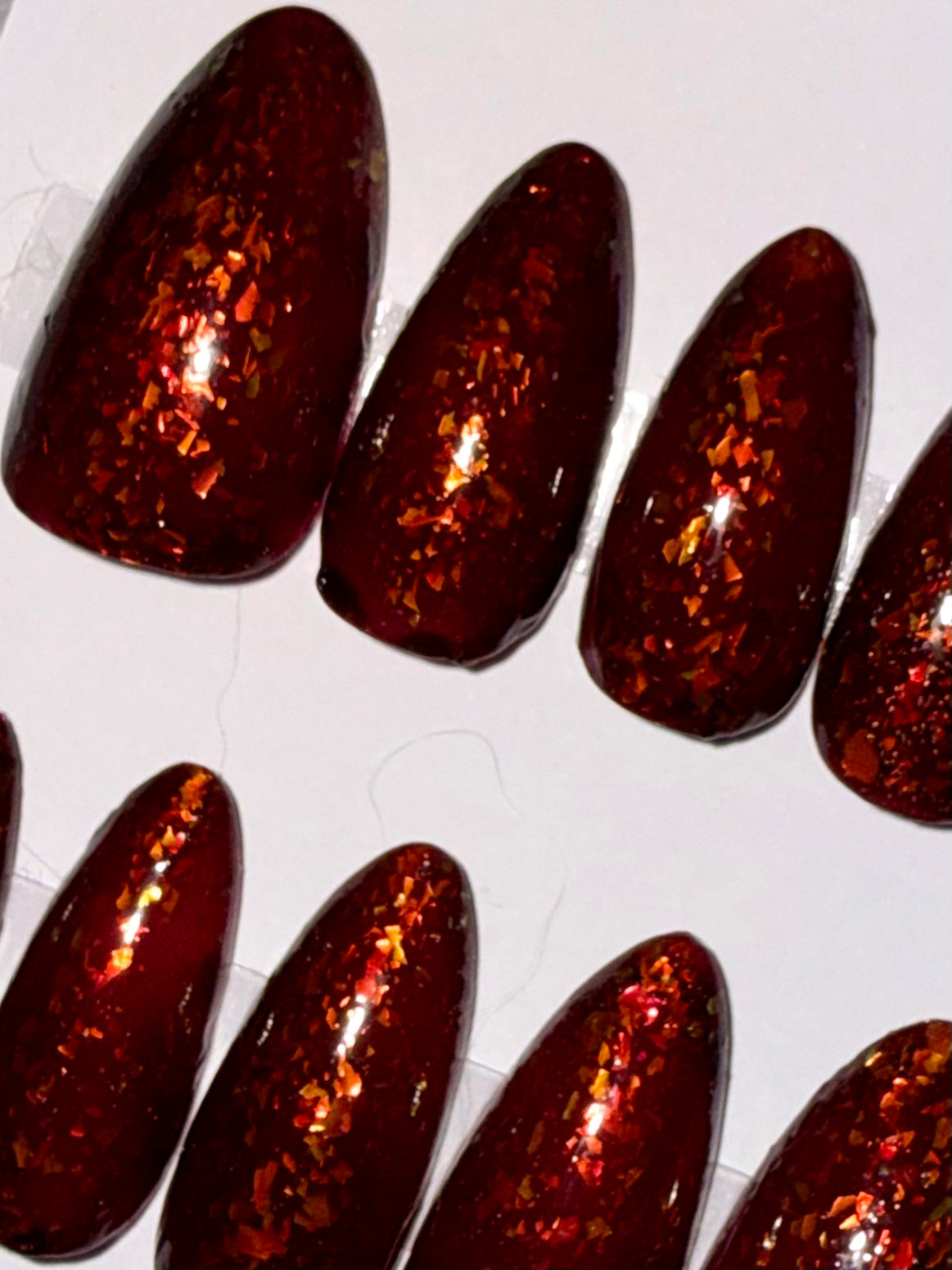 Custom Hand Painted Nail Tips