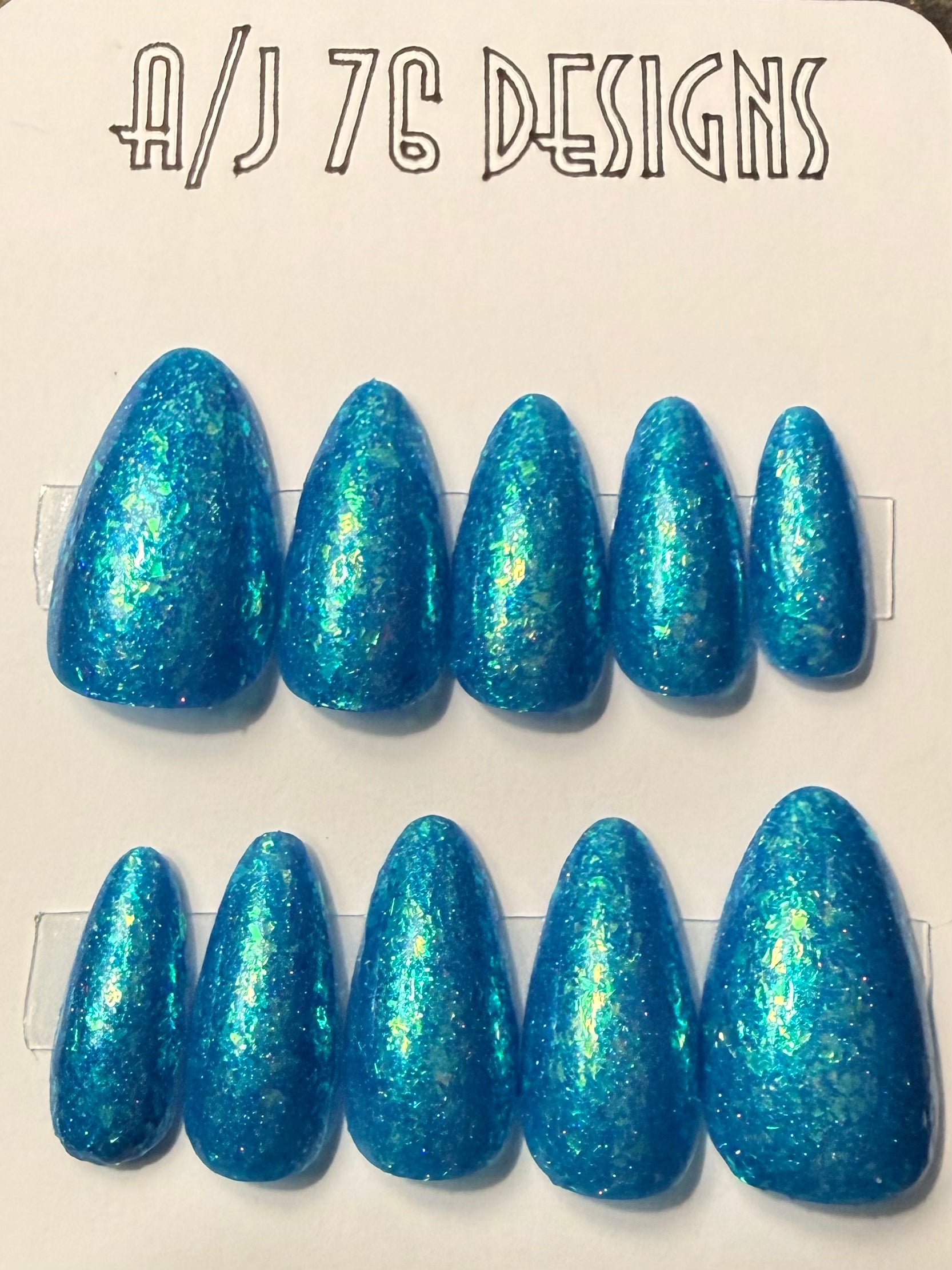 Custom Hand Painted Nail Tips