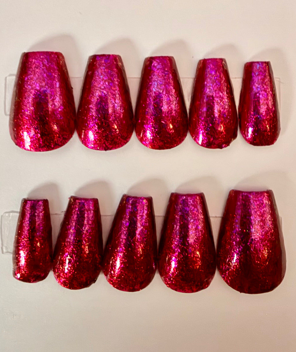 Custom Hand Painted Nail Tips